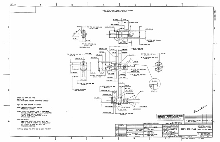 726 7533 - Gas Plug Body | PDF