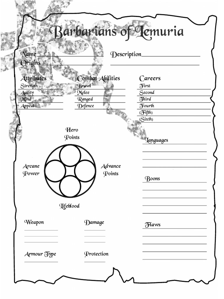 Barbarians of Lemuria | PDF
