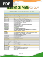 2024 School Academic Calendar | PDF | Academic Term