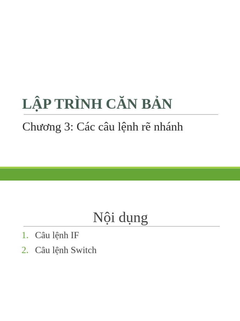 Chuong 3 | PDF