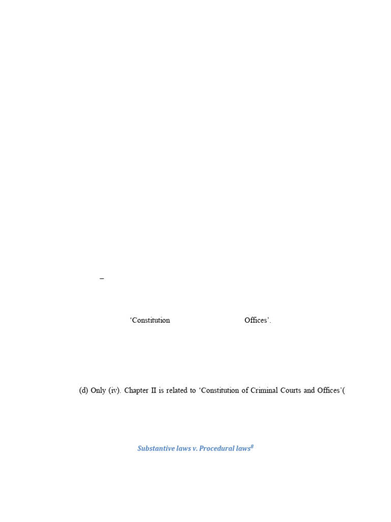 CRPC U1 | PDF | Bail | Magistrate