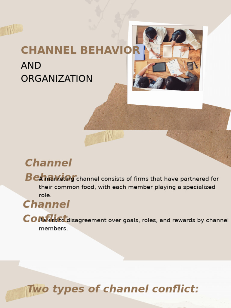 Channel Behavior | PDF