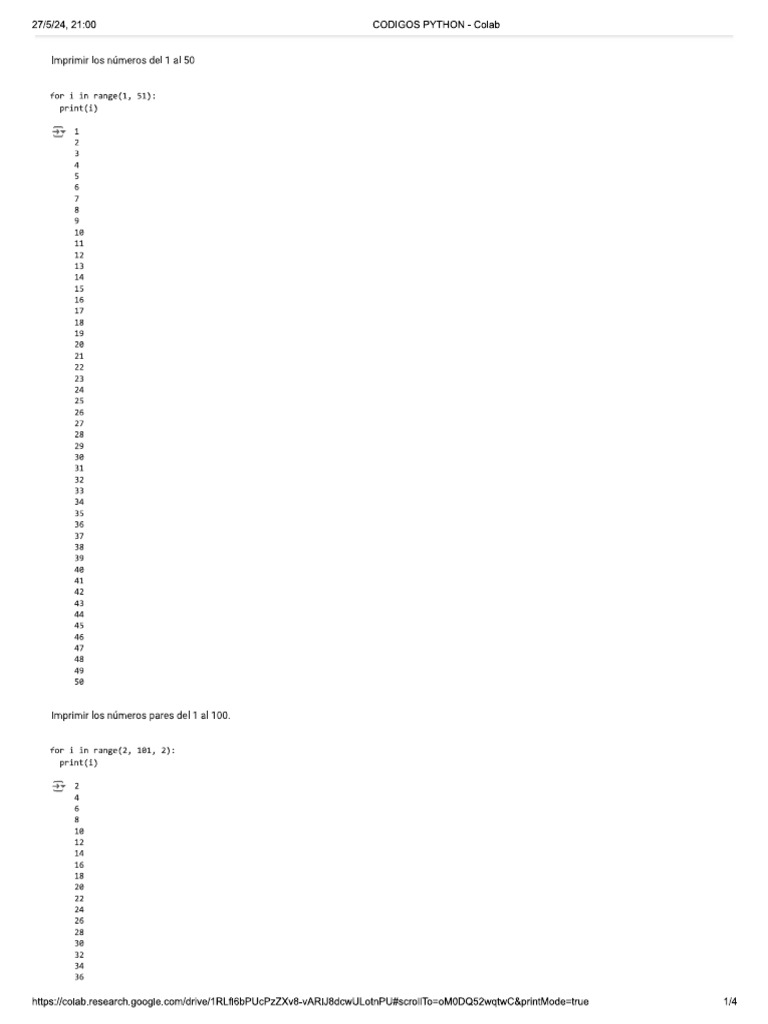 CODIGOS PYTHON | PDF