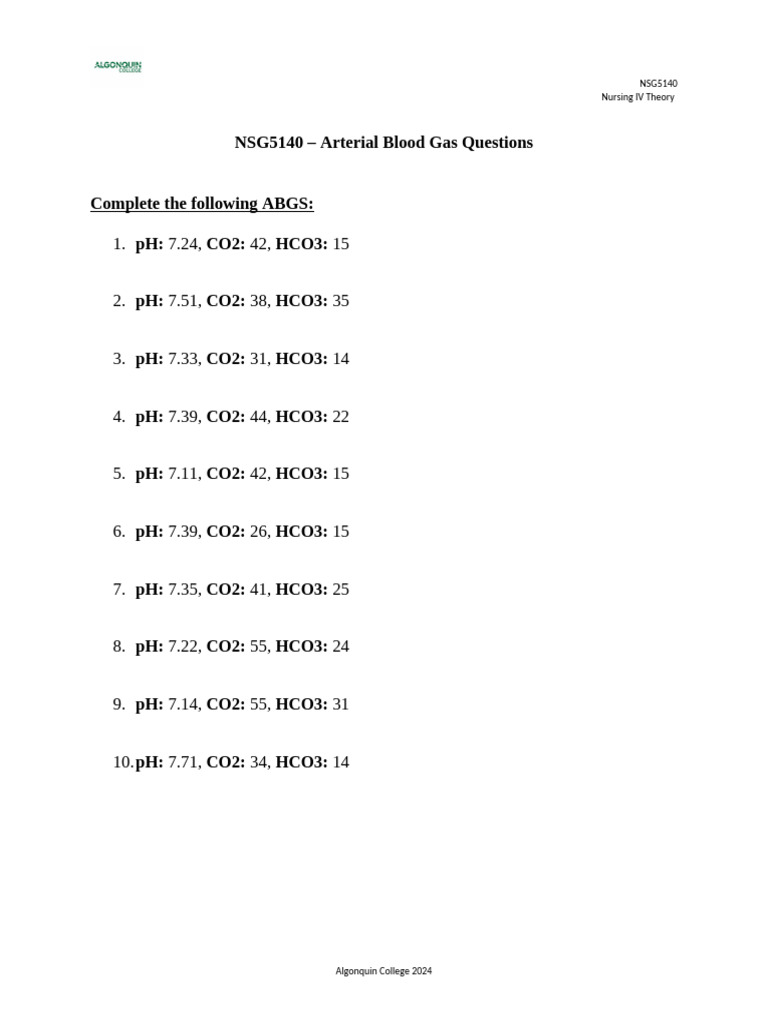 Abg Worksheet w 24 PDF