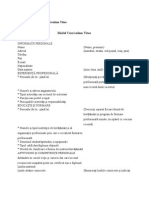 Anexa Nr. 10 - Model Curriculum Vitae