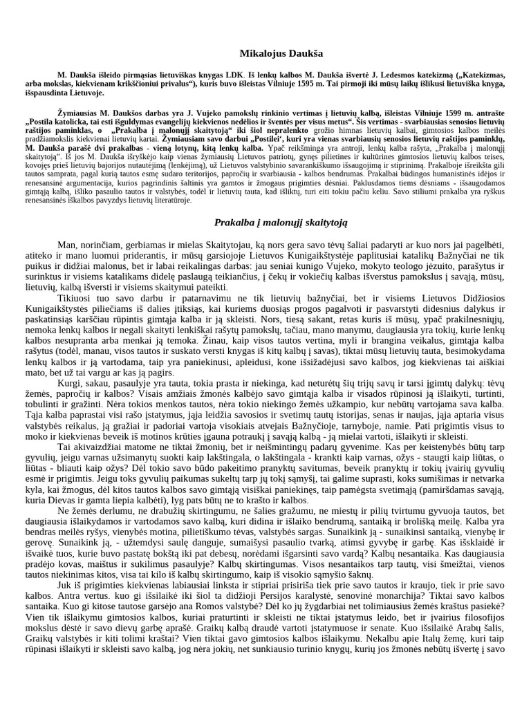 Dauksa | PDF