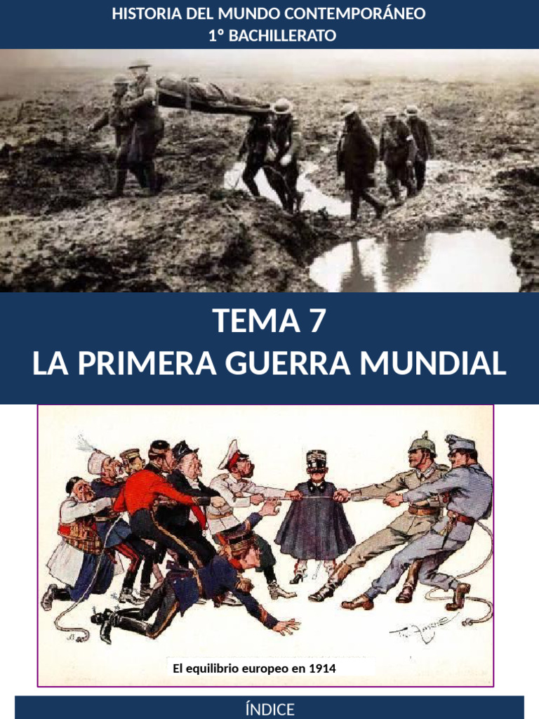 Causas y Desarrollo de la I Guerra Mundial | PDF | Austria Hungría ...