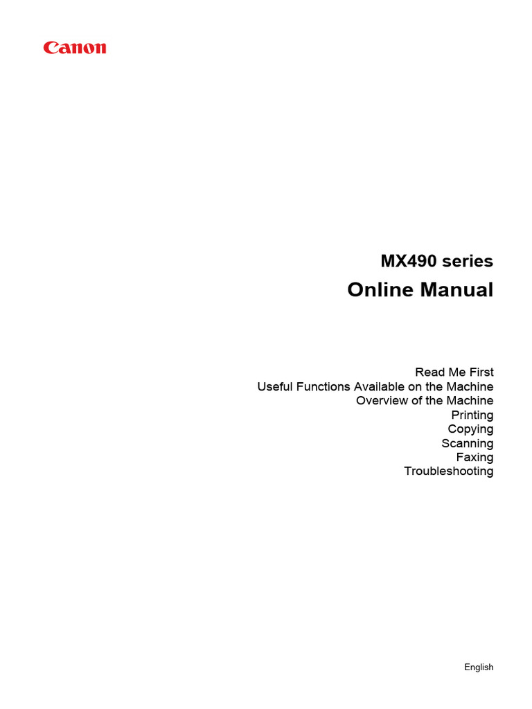 MX490ser OnlineManual Win en V01 (0001-0502) | PDF | Image Scanner ...