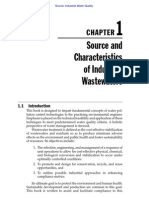 CHAPTER 1 Source and Characteristics of Industrial Waste Waters