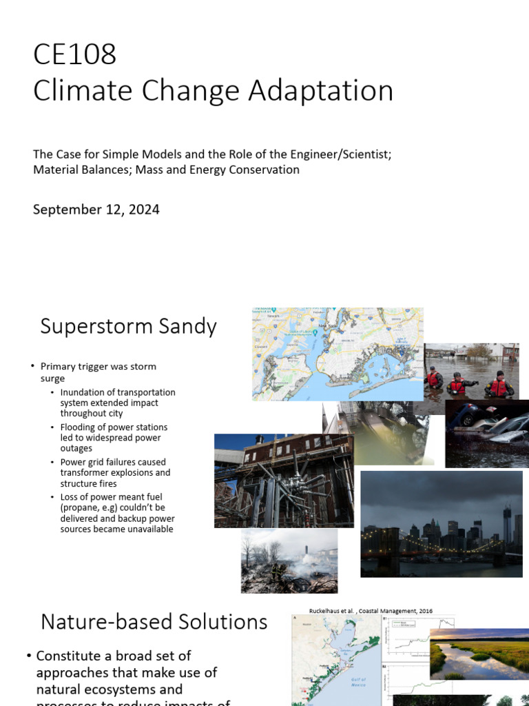 Climate Change Adaptation Models | PDF | Flux | Discharge (Hydrology)