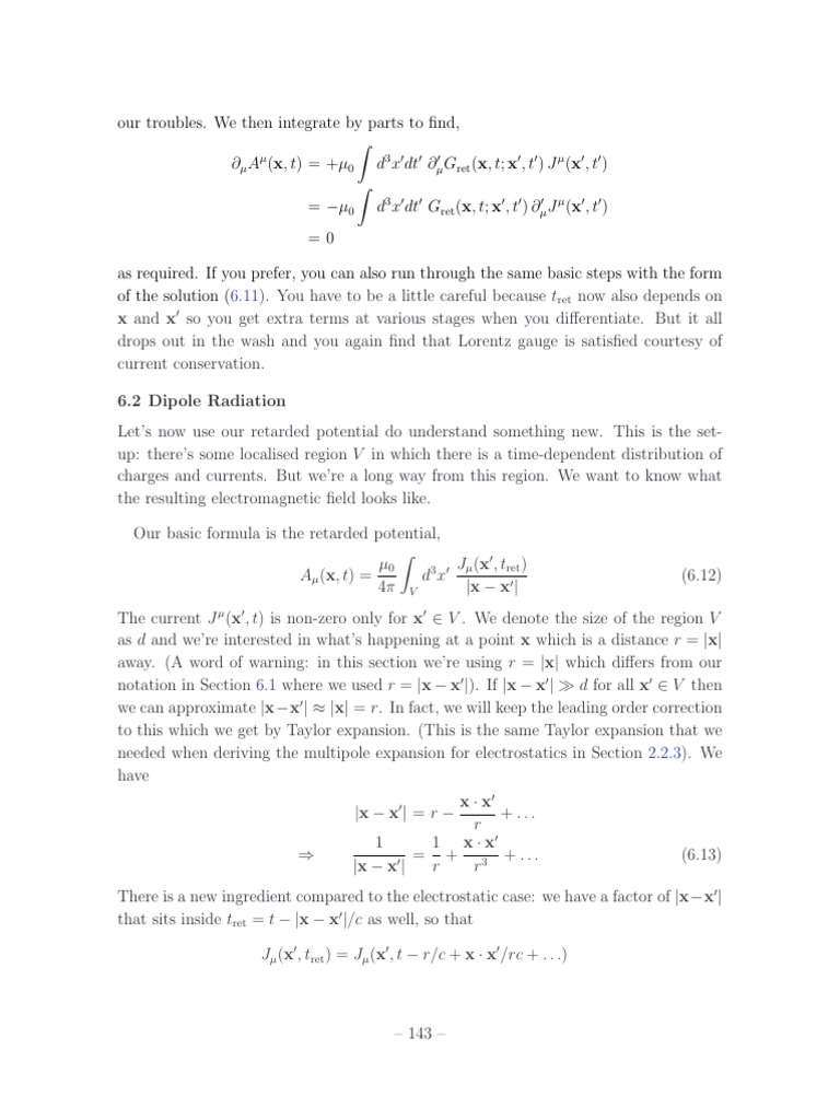 Electric Dipole Radiation Overview | PDF | Magnetic Field | Dipole