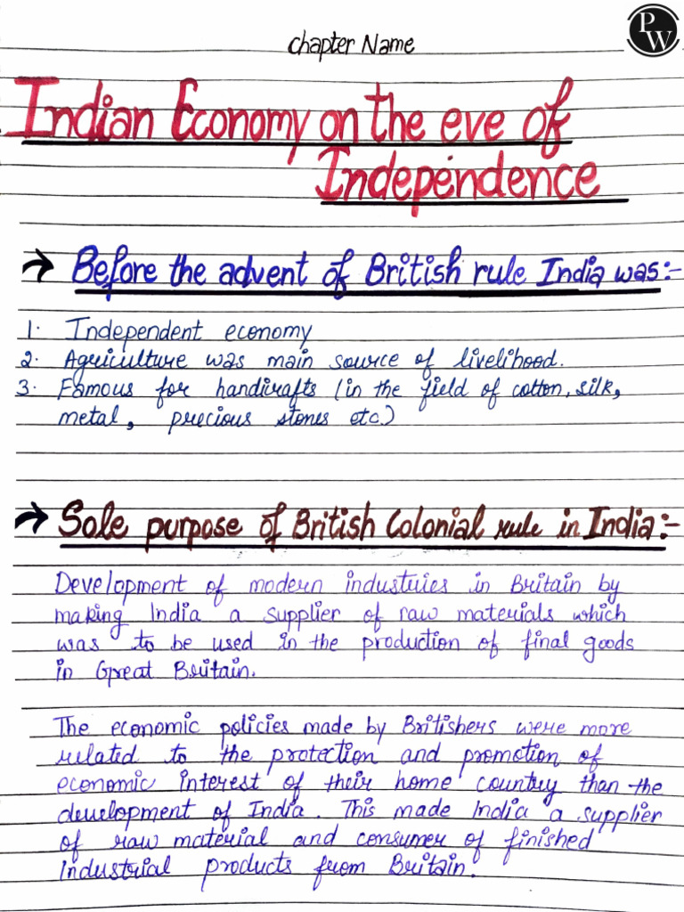 Economic Impact of British Rule in India | PDF