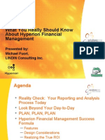 What You Really Should Know About Hyperion Financial Management