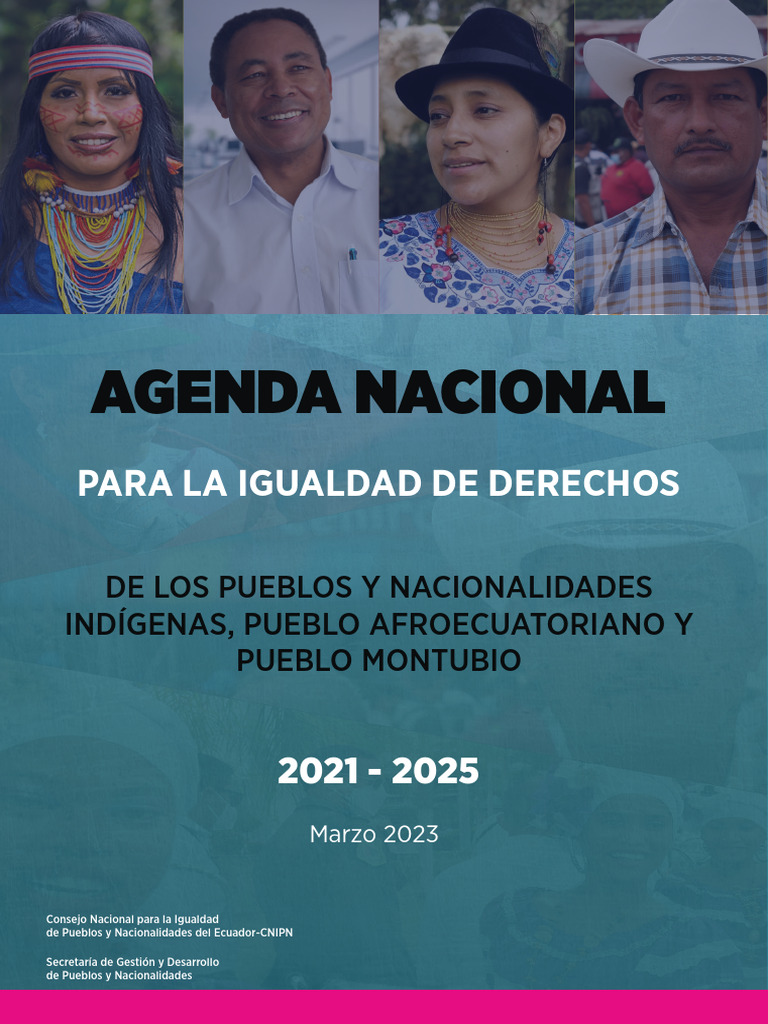 Agenda Nacional para la Igualdad 2021-2025 | PDF | Pobreza | Pobreza e ...
