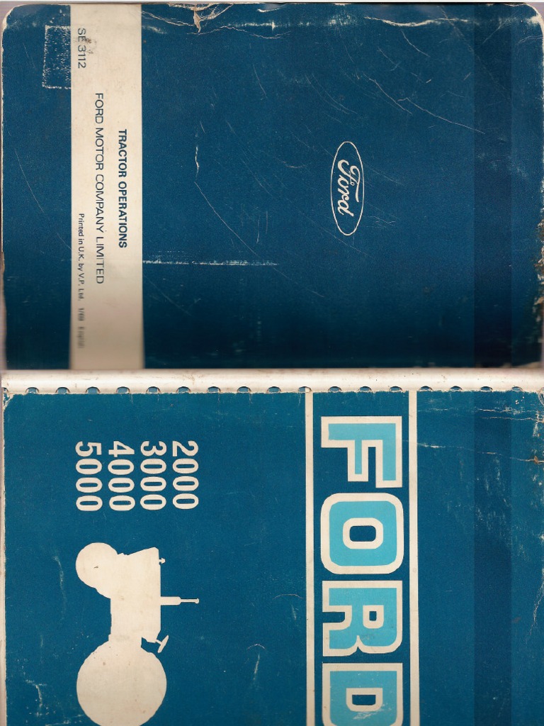 Manual Ford 5000