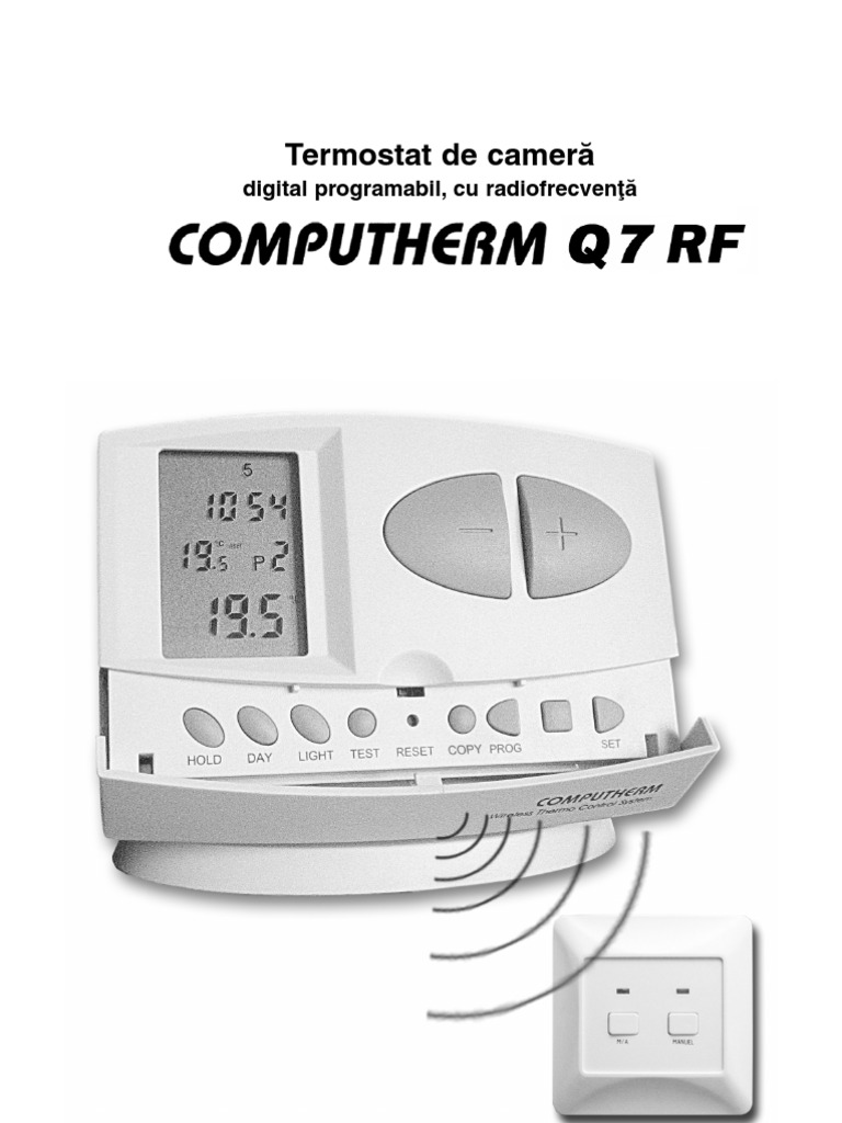 Manual De Utilizare Termostat Computherm Thermo Control System Manual Termostat Computherm Q7RF