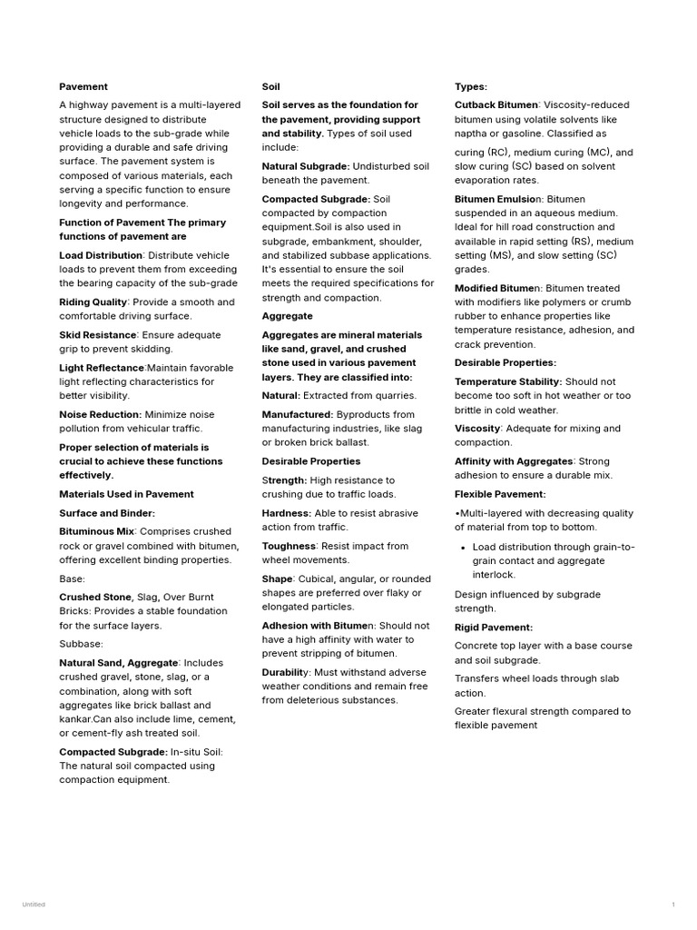 Untitled 1 | PDF | Road Surface | Construction Aggregate