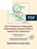 2012 Tennessee Geographic Information Council (TNGIC) Annual GIS Conference