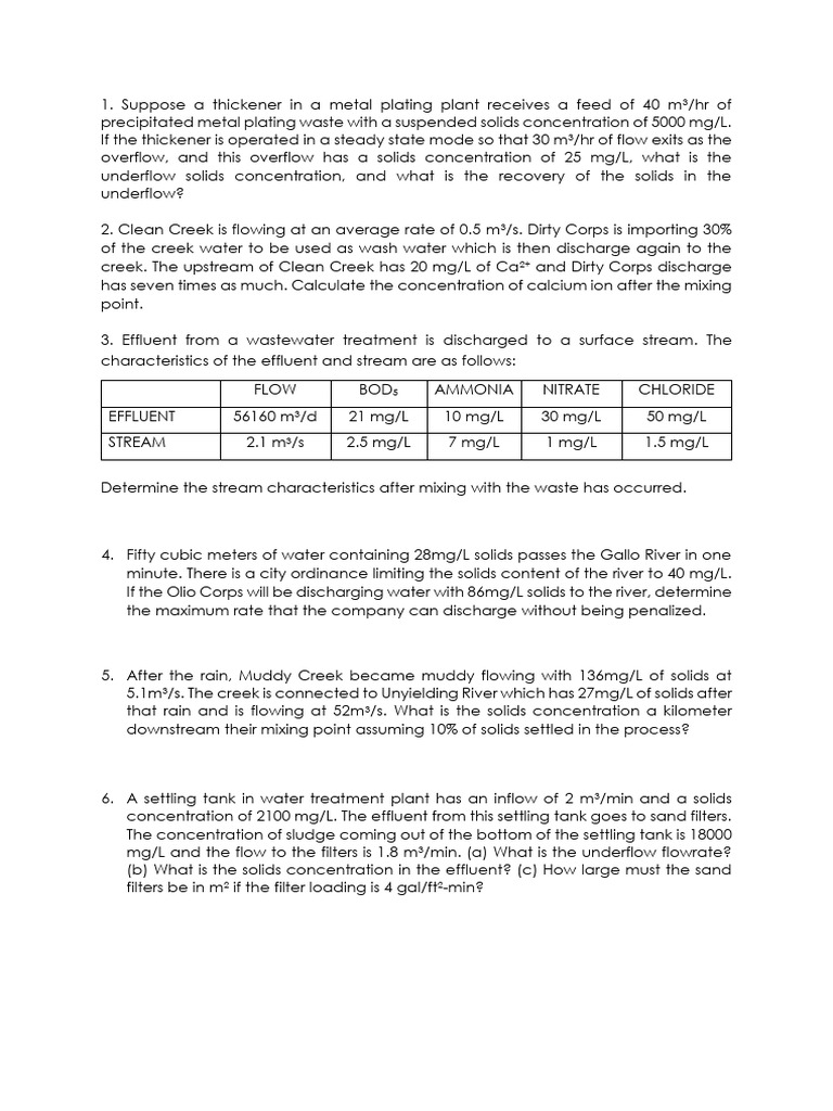 Sample Problems | PDF