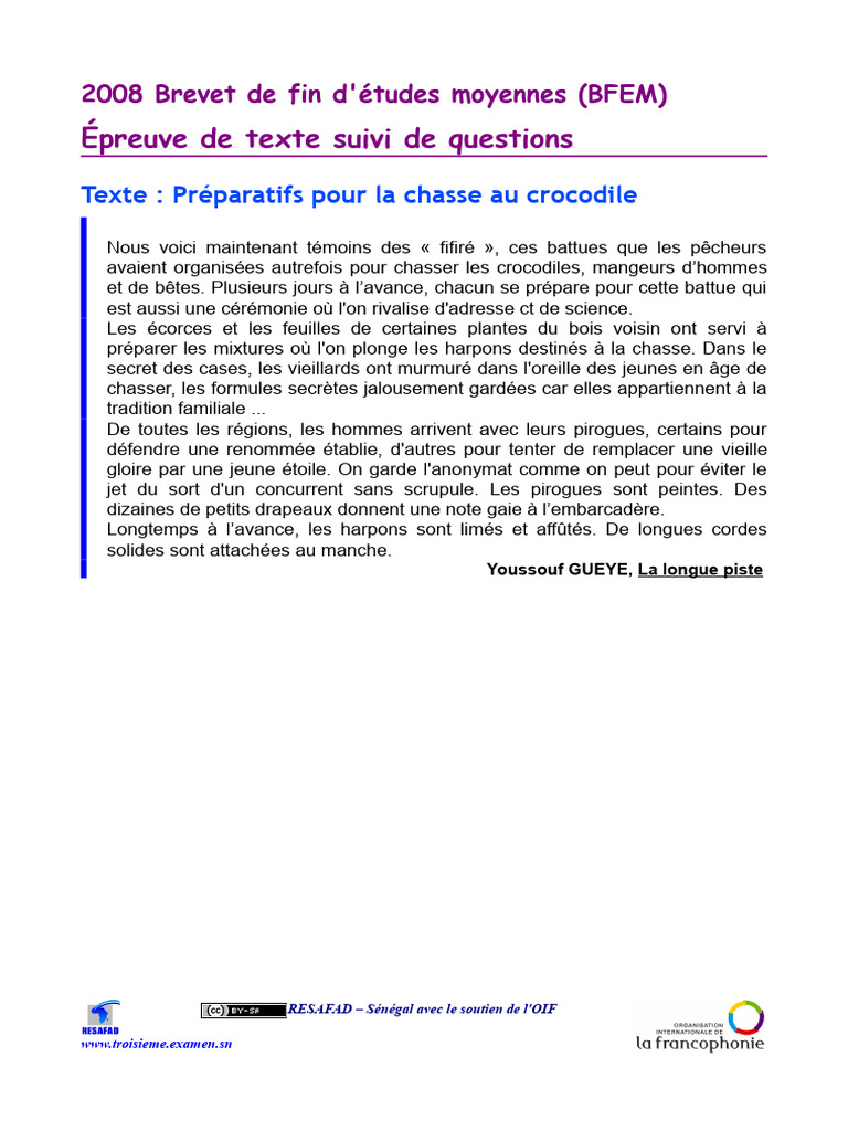 2008 Text Quest | PDF | Linguistique | Syntaxe
