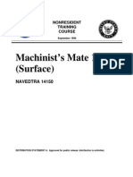 US Navy Course NAVEDTRA 14150 - Machinist's Mate 1 & C (Surface)