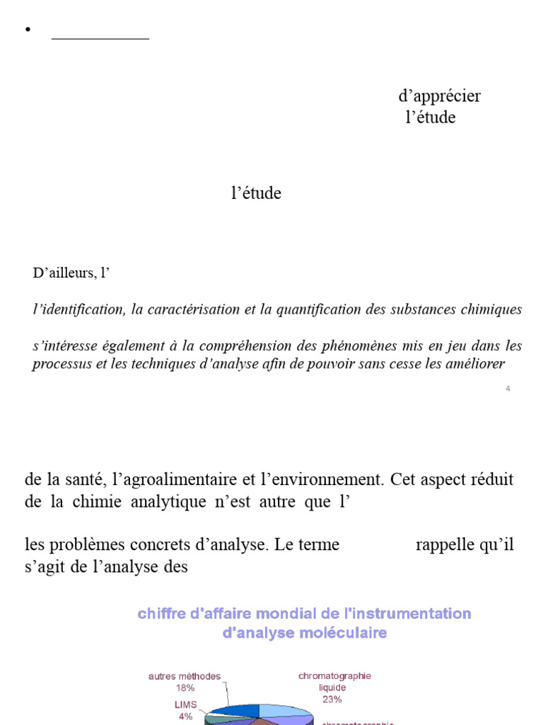 Chimie analytique et méthodes instrumentales | PDF | Filtration | Chimie