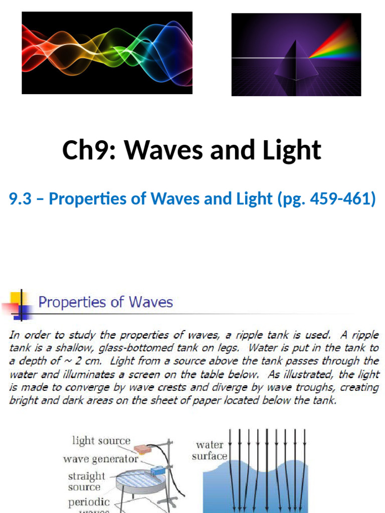 PP3 Diffraction of Water Waves 9 3 | PDF | Science & Mathematics