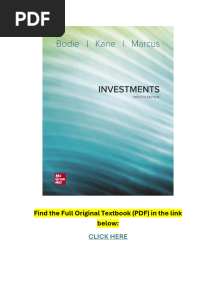 Investments 12th Edition PDF