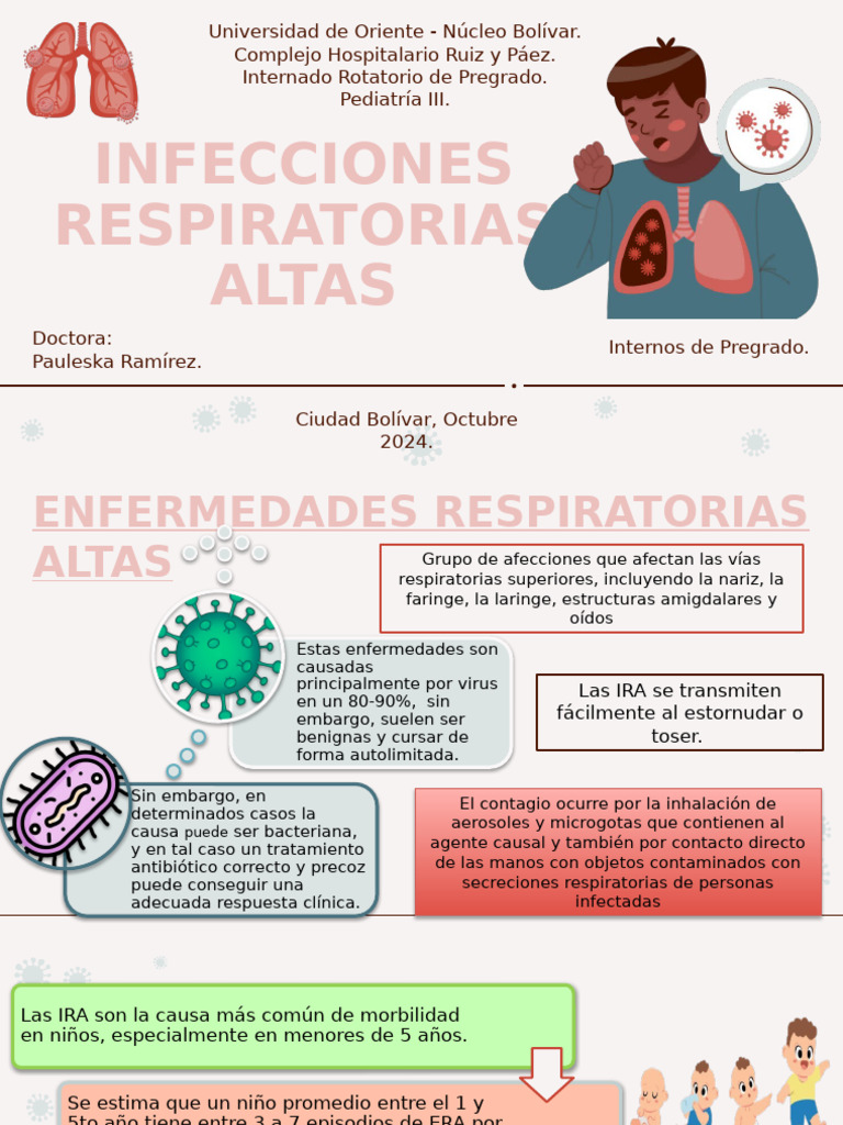 Infecciones Respiratorias Altas | PDF | Resfriado comun | Medicina