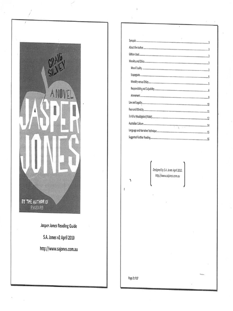 Jasper Jones Study Guide | PDF