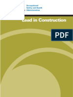 Lead in Construction: WWW - Osha.gov