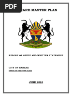 Marondera RDC Adopted Masterplan (2024 - To 2034 or So) | PDF ...
