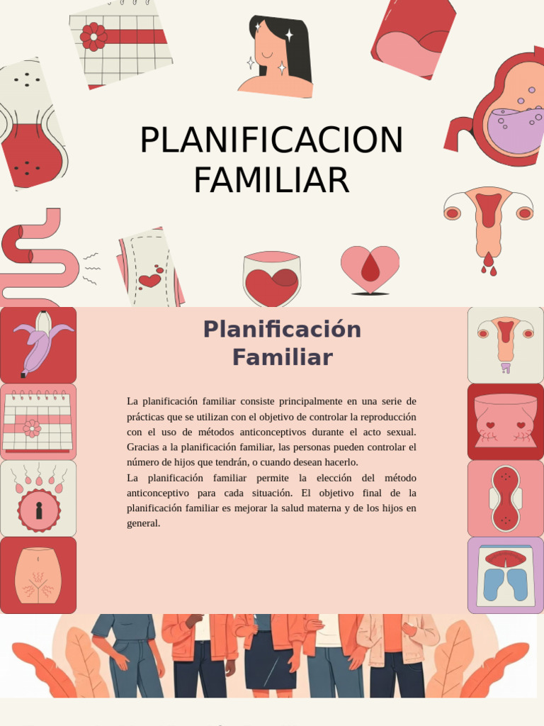 Planificacion Familiar | PDF | Control de la natalidad | Planificación ...