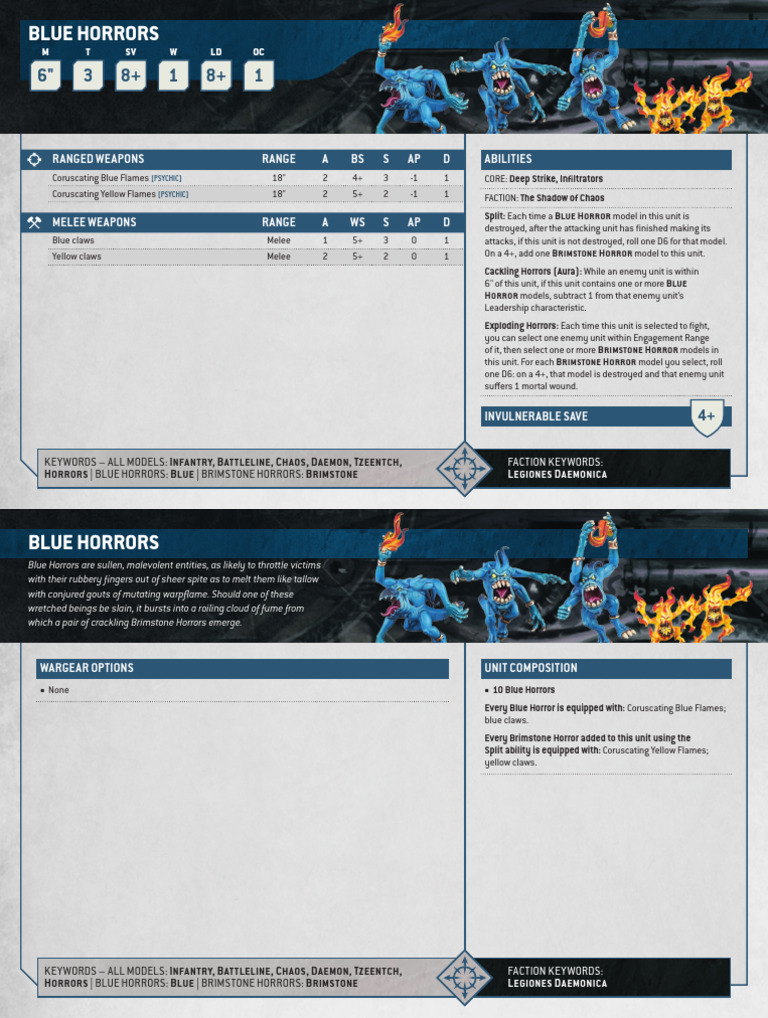 BLUE HORRORS | PDF