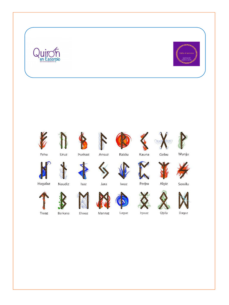 Curso de Runas Vikingas: Fehu y Uruz | PDF | Amor | Thor