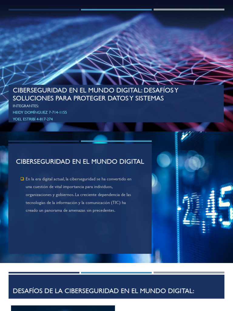 Ciberseguridad en el Mundo Digital | PDF | Seguridad | La seguridad ...