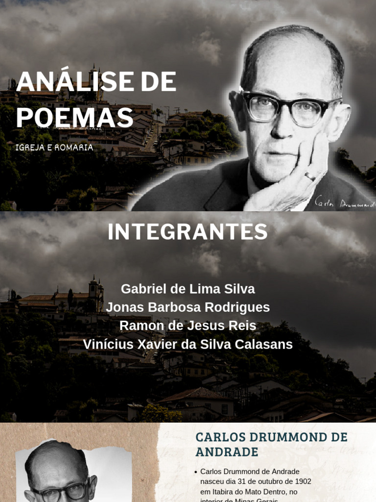 Poemas de Carlos Drummond de Andrade - 20230927 - 193708 - 0000 | PDF ...