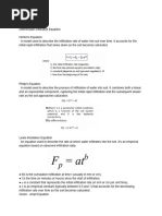 Infiltration Models: Horton & Kostiakov | PDF | Hydrology ...