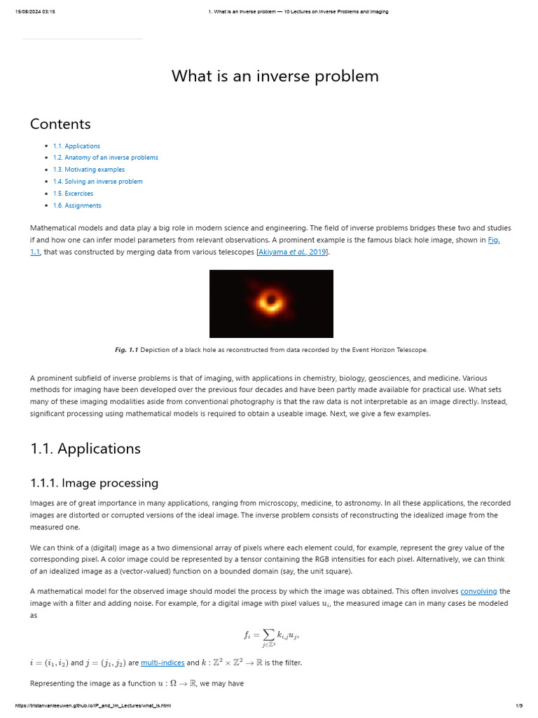 Understanding Inverse Problems in Imaging | PDF | Eigenvalues And ...