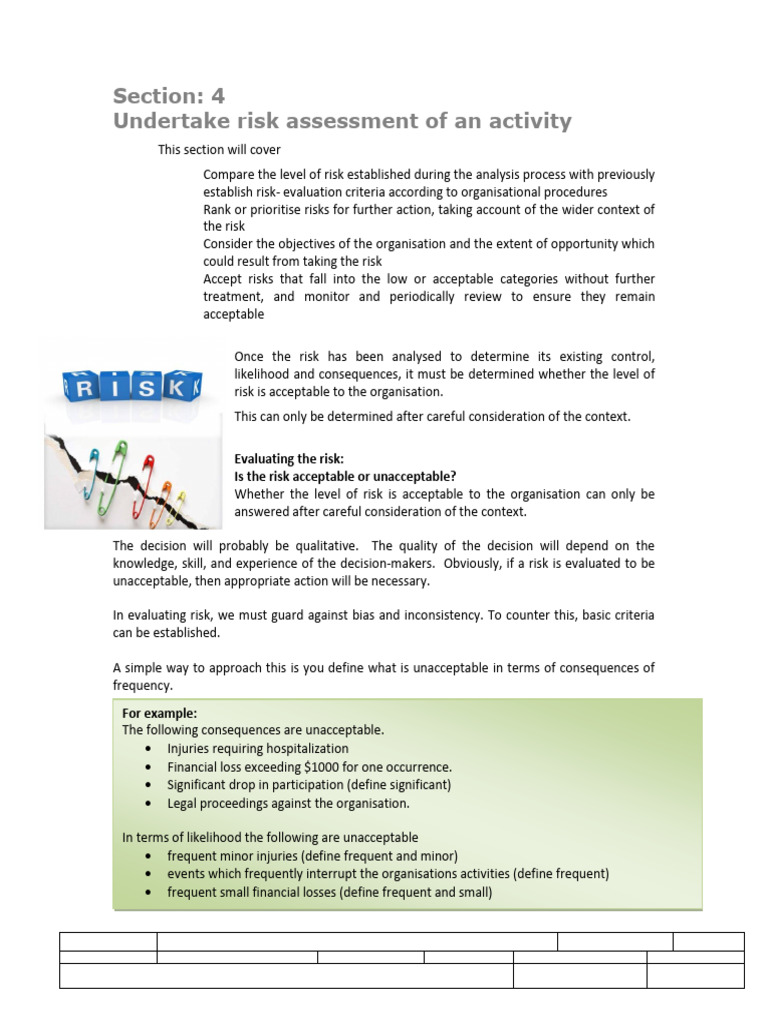 SISXRSK301A_618 | PDF | Risk | Risk Management