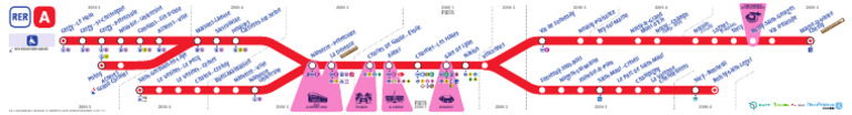 Rer A Plan Ligne Rer A | PDF