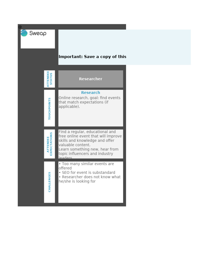 Online Event Attendee Journey Guide | PDF | Web Conferencing ...