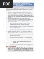 Aas 29 Auditing in A Computer Information Systems Environment