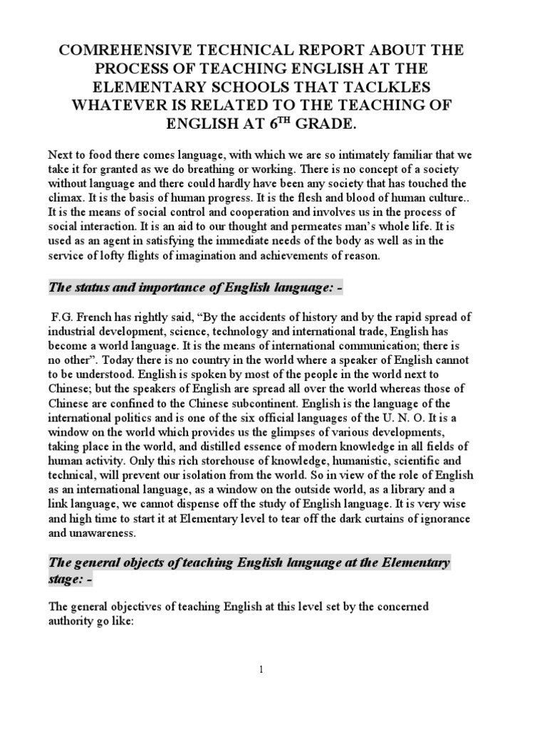 Teaching English in 6th Grade Myanmar | PDF | Test (Assessment ...