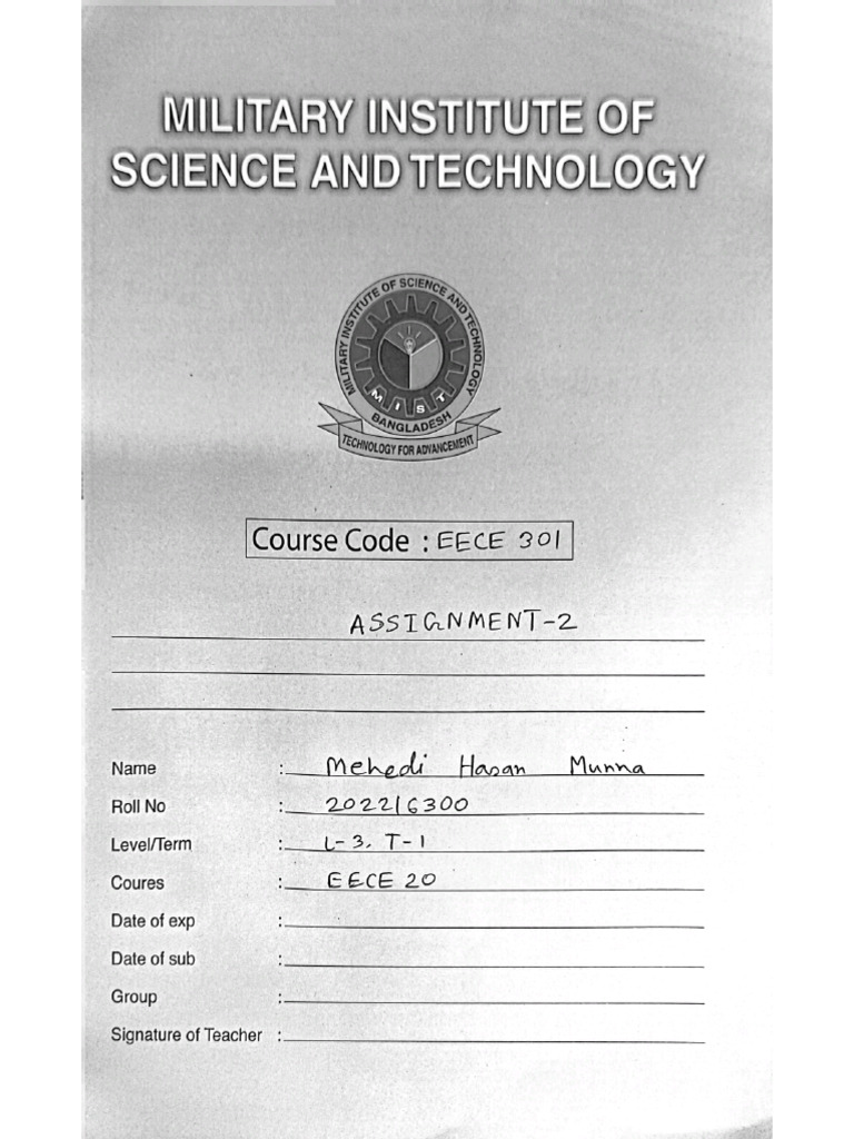 301 Assignment 2 | PDF