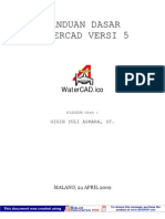 Manual Watercad V 5