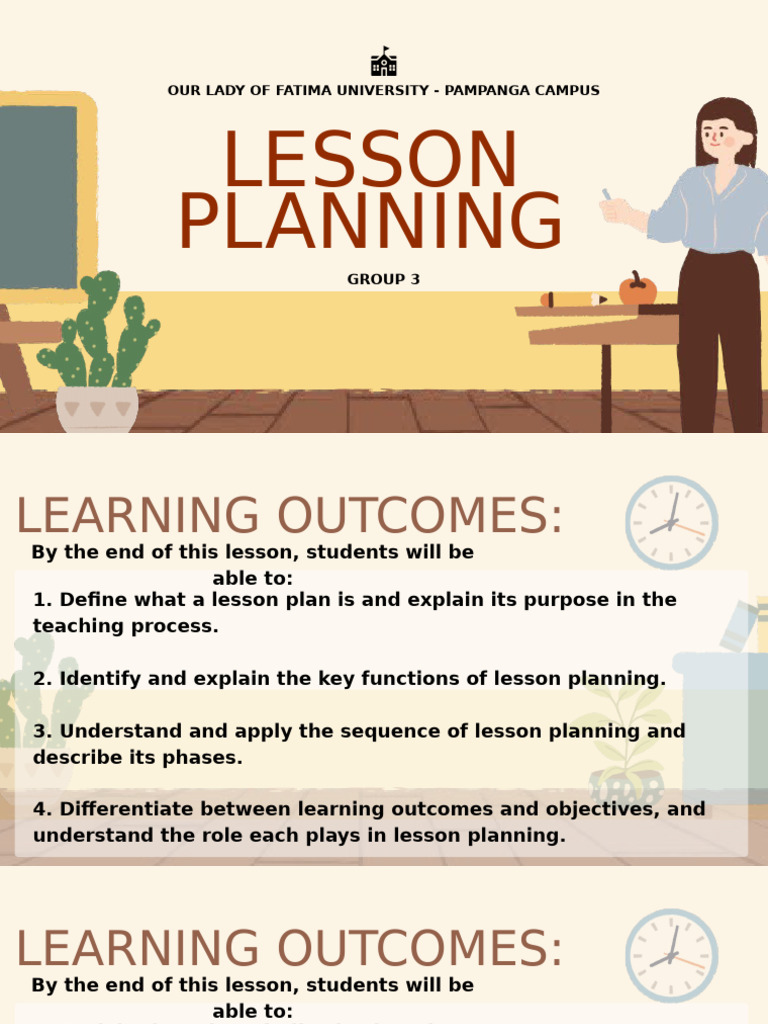 Group 3 - Lesson Planning - 2-Y1-7 | PDF | Lesson Plan | Learning