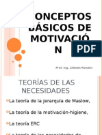 Conceptos Básicos de Motivación