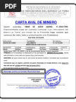 Consejo Comunal Carta de Postulacion