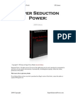 Super Seduction Power:: (2009 Edition)